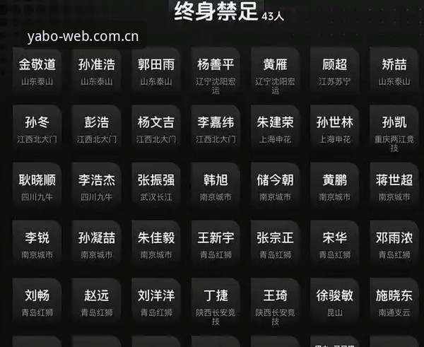 中国足协第三批禁足名单深度评测：65人受罚背后的体育生态重塑